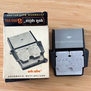 HP Quik Splice Automatic Butt-Splicer - Black and Gray
